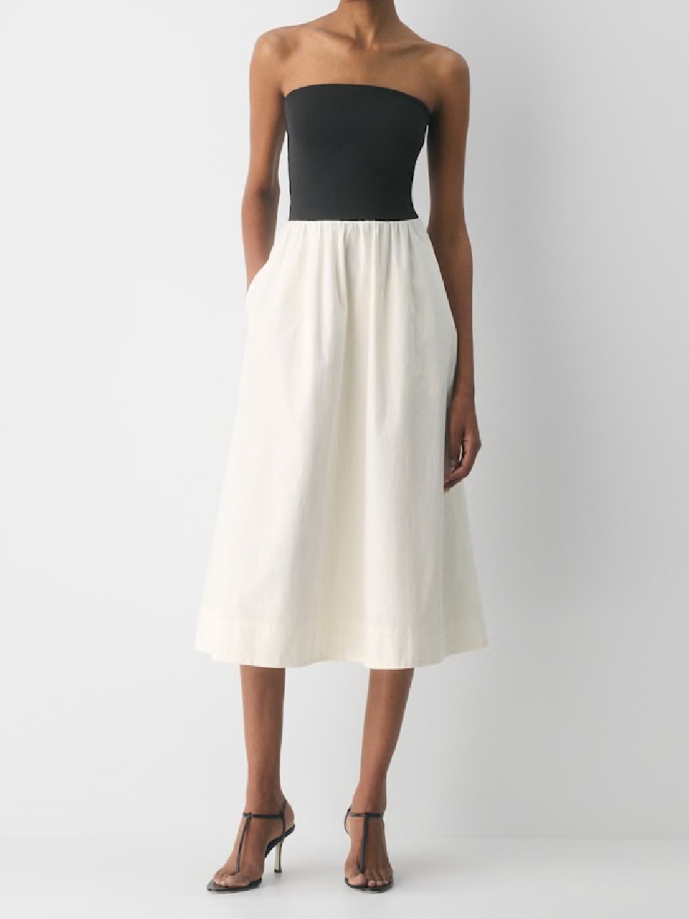 Aritzia Babaton Fluid Poplin Dress